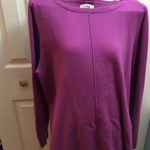 Purple sweater